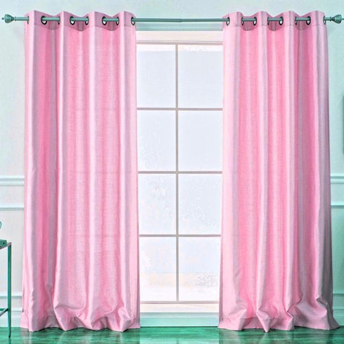 Adore the Decor™ Faux Silk 54 x 84 in. Single Grommet Curtain Panel